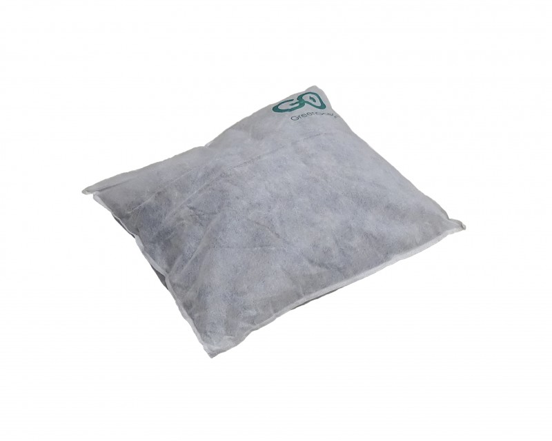 Green ocean oil absorbent pillows