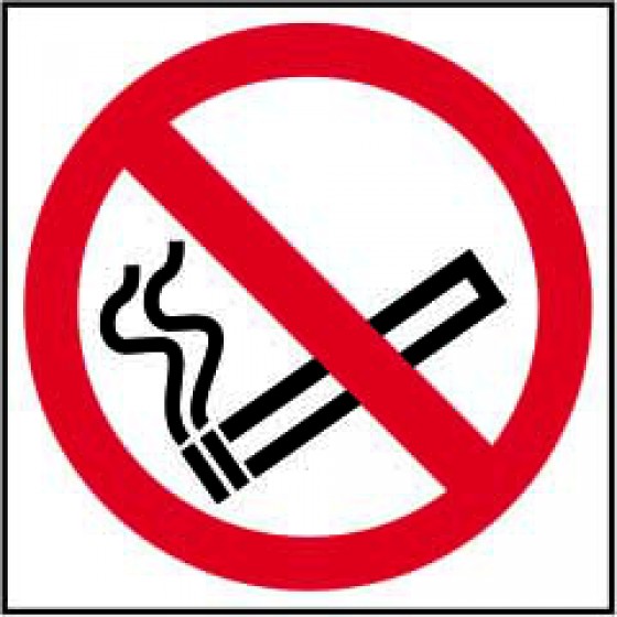 No smoking (vinyl) 