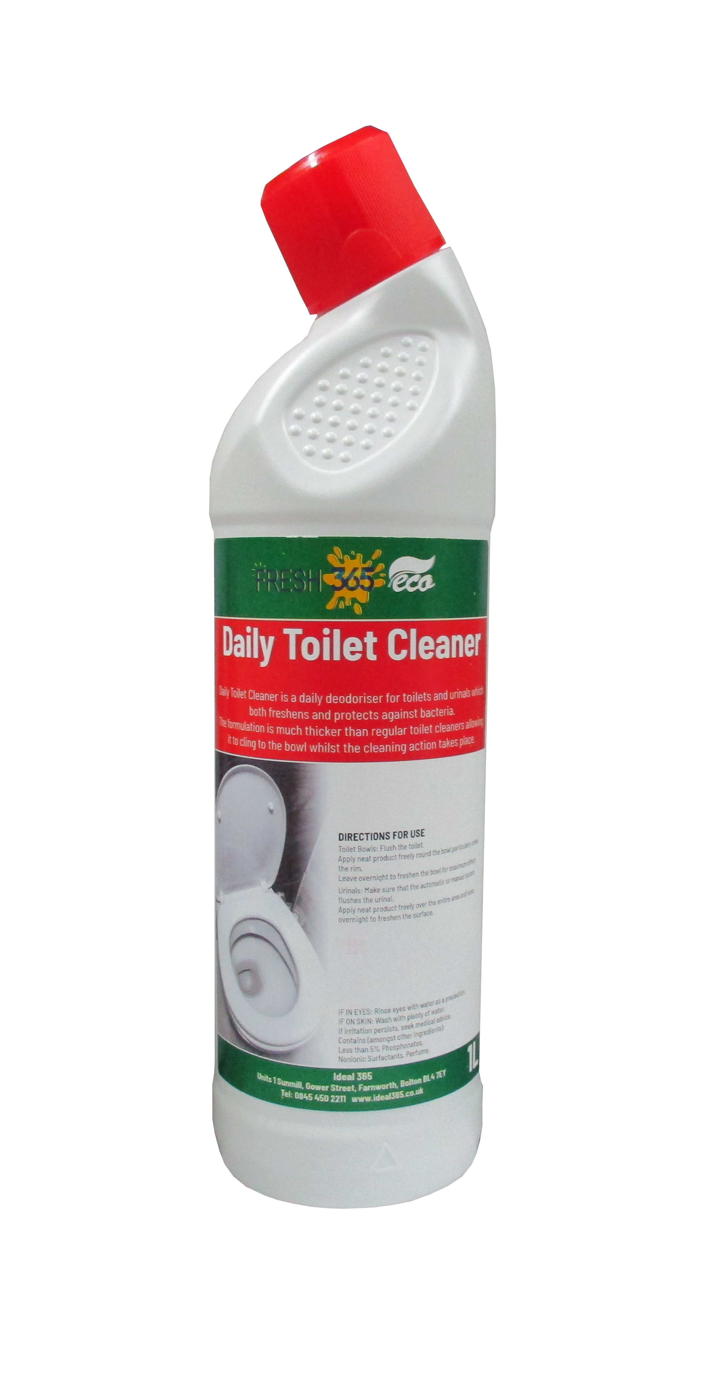 Fresh 365 daily toilet cleaner 1 litre x 10