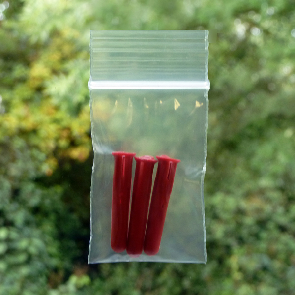 Plain grip seal bag 1.5 x 2.5