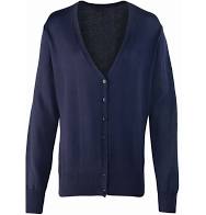 Women's button through knitted cardigan