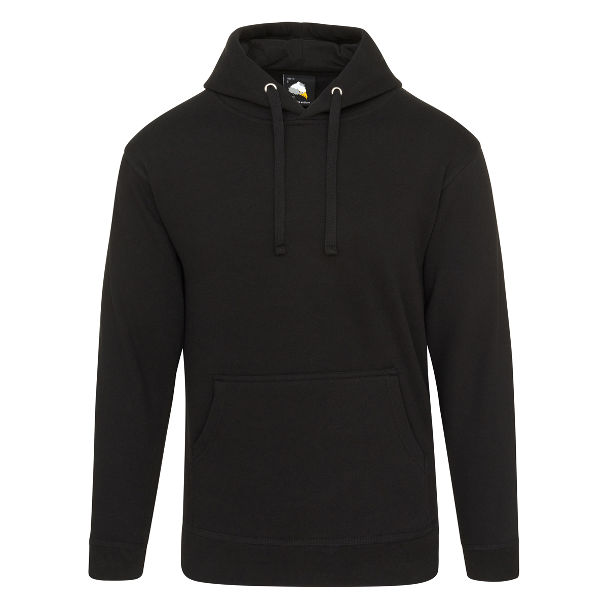 Owl hooded sweatshirt - 5xl - black