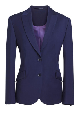 Novara tailored fit jacket mid blue 14s