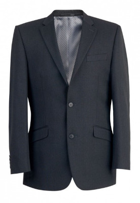 Zeus tailored fit jacket - charcoal - 52r