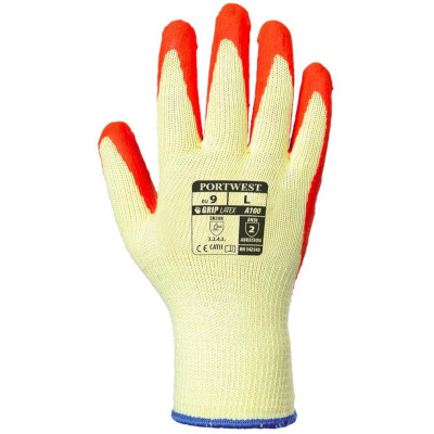 Grip glove latex