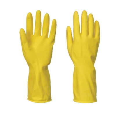 A800 household latex glove - yellow - large