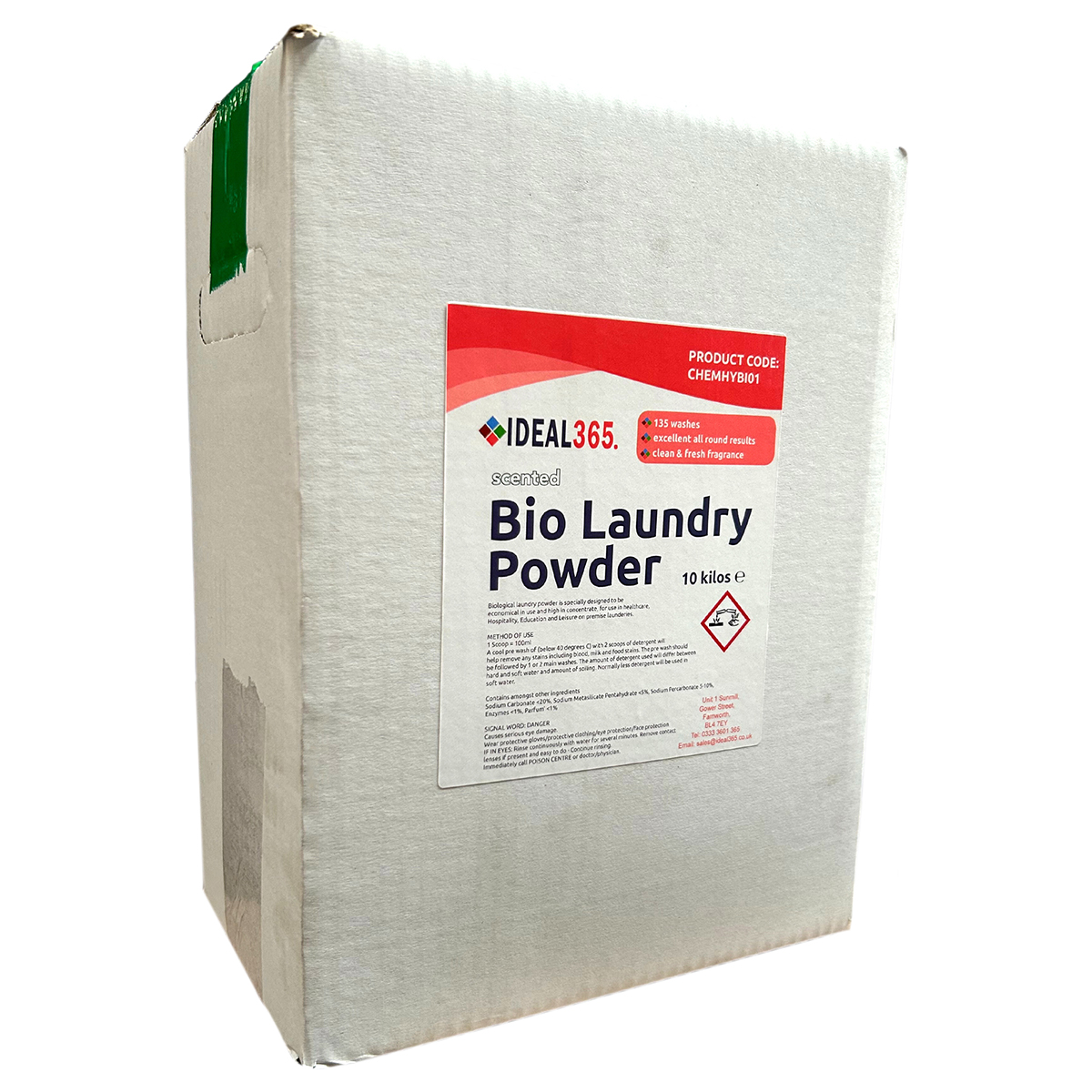 Scented bio laundry powder 10kg