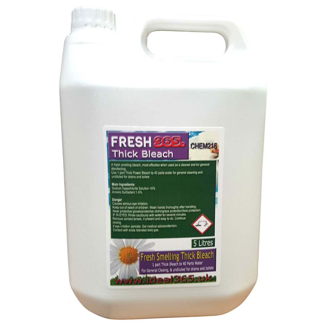 Ideal 365 thick bleach 5 litres