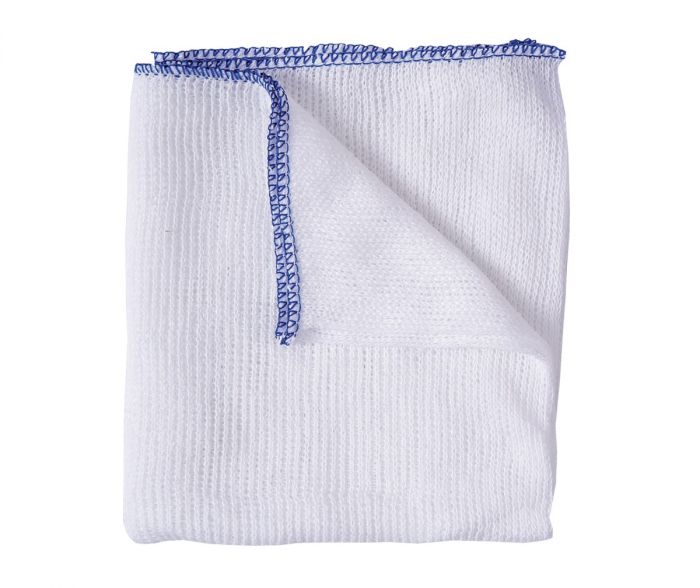 12x11 bleached 10 dishcloth plain bag