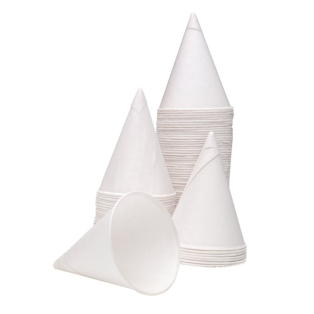 4oz cone water cups pack of 5000
