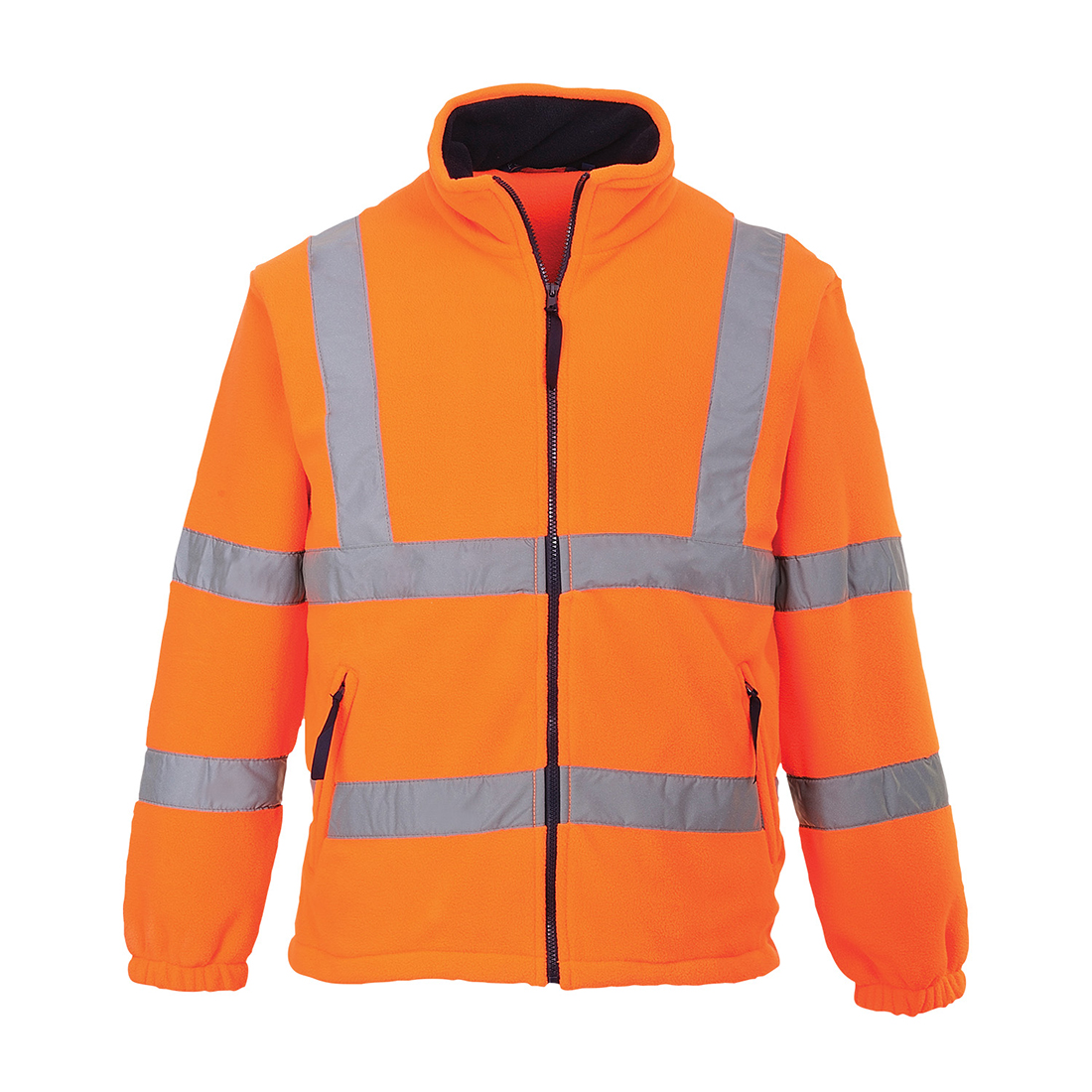 Portwest f300 hi-vis fleece - orange - 2xl