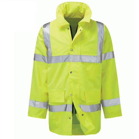 Geraint- road safety jacket - yellow - medium