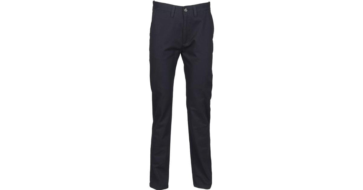 Hb640 65/35 flat fronted chinos navy 36t