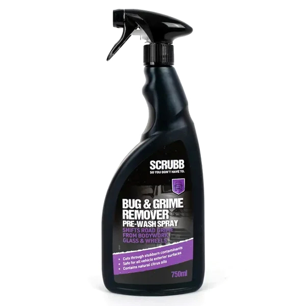 Scrubb m8 bug & grime remover pre-wash spray 750ml