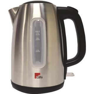 Mycafe brushed stainless steel 1.7l kettle