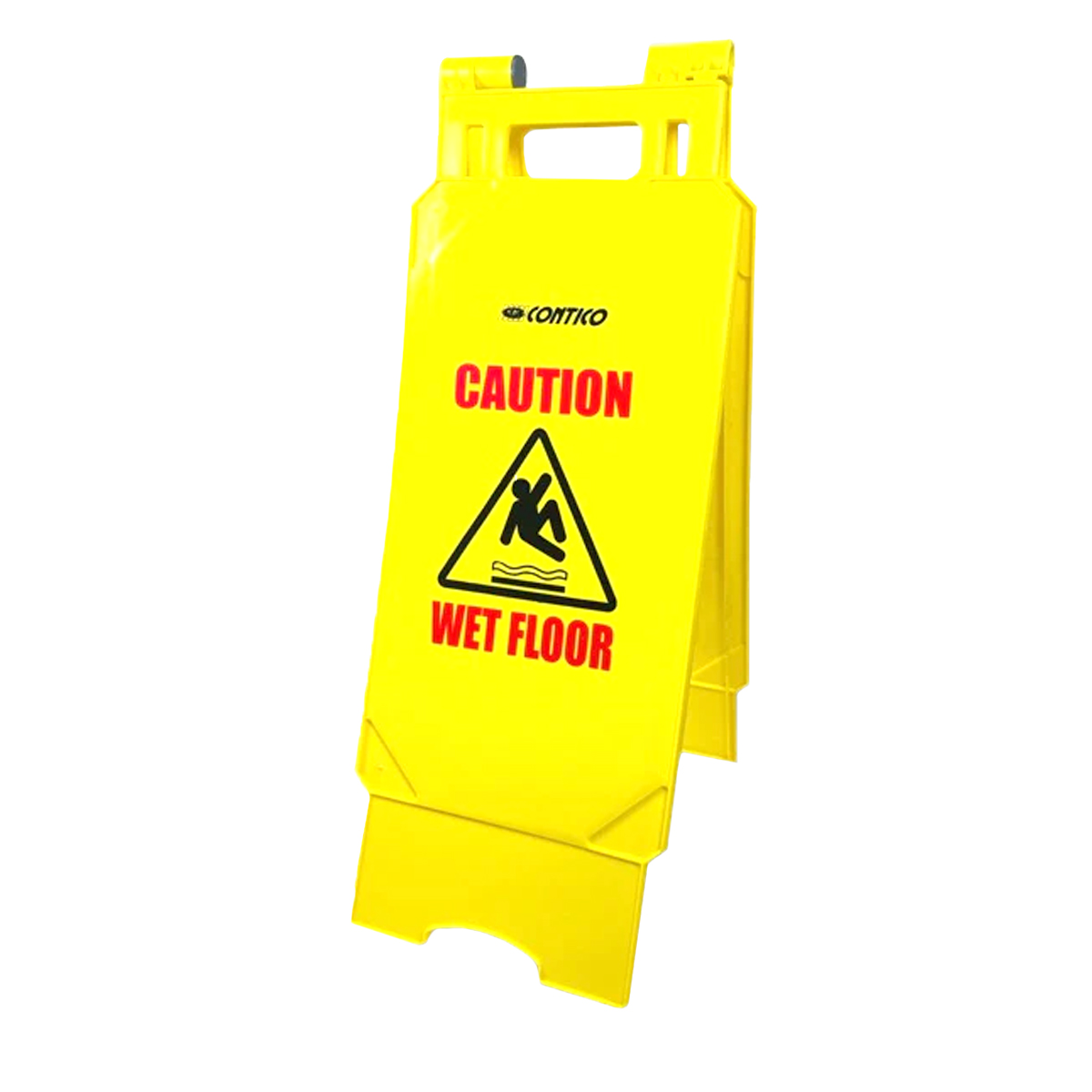Double sided wet floor signs