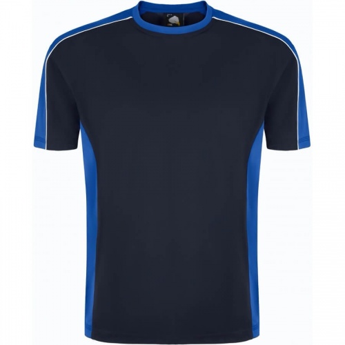 Avocet wicking t-shirt - xs - navy / royal blue