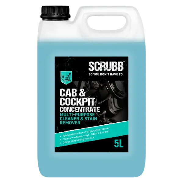 Scrubb s19 cab & cockpit concentrate 5 litres