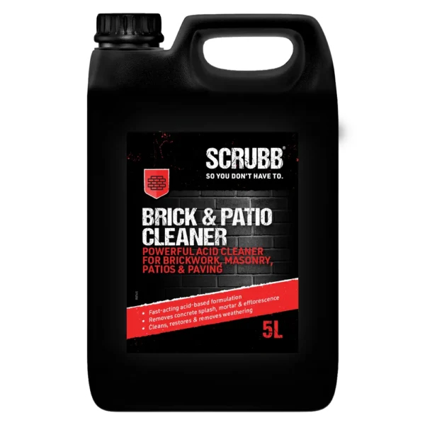Scrubb s24 brick & patio cleaner 5 litres