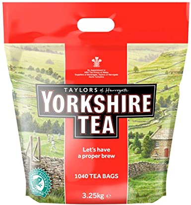 Yorkshire teabags - pack of 1040