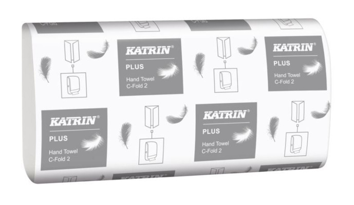 Katrin 344388 plus c-fold hand towel 2ply