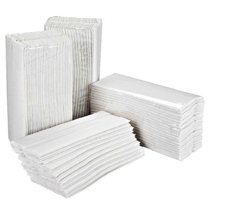 H2wc30id ideal 365 2 ply white economy c-fold hand towels - 2400 sheets