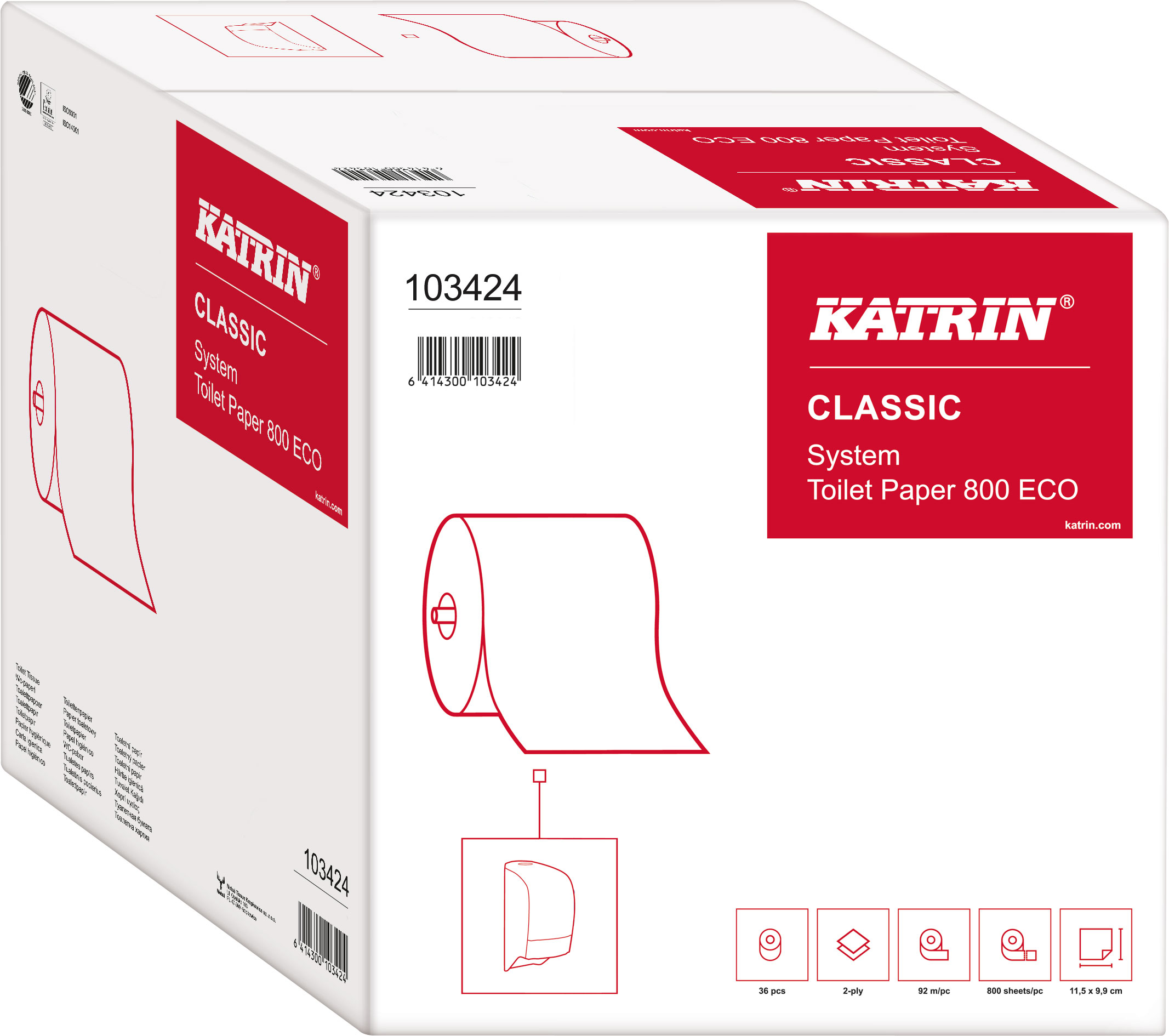 Katrin classic system toilet 800 eco