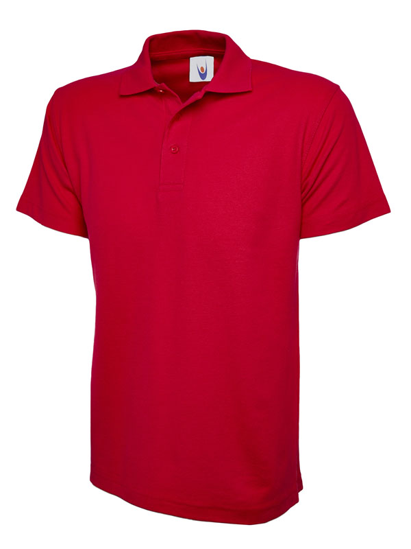 Uc105 - 200gsm active polo shirt - red - xl