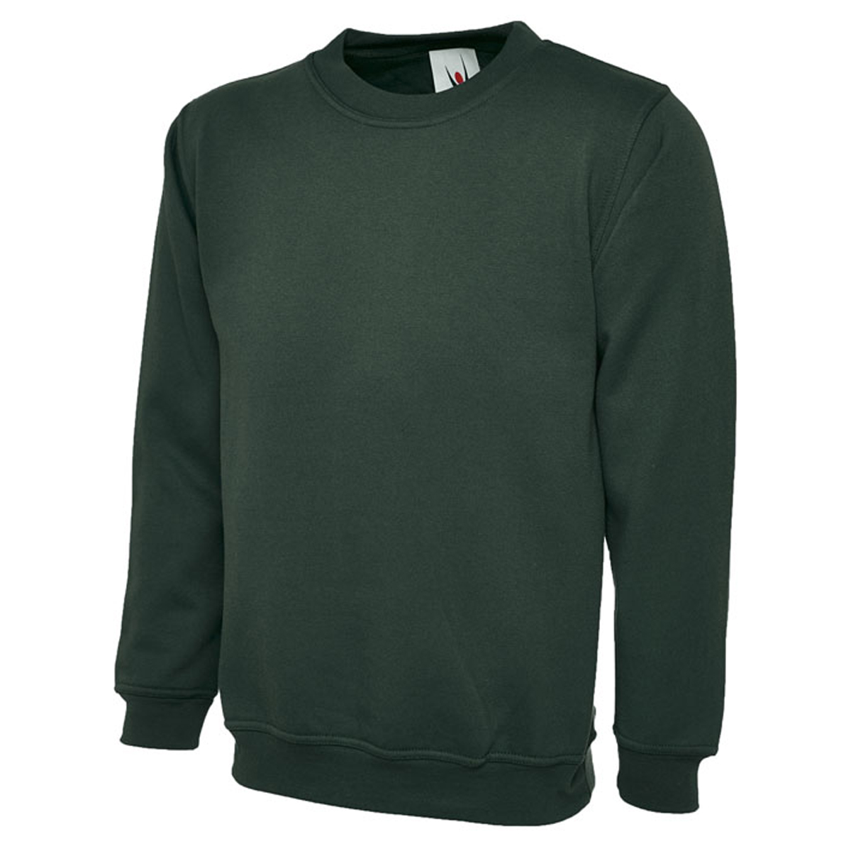 Uc203 300gsm classic sweatshirt - bottle green - xl