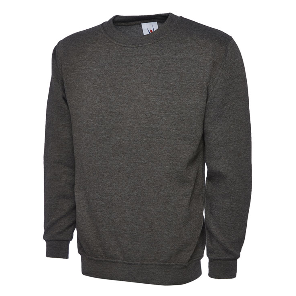 Uc203 300gsm classic sweatshirt - charcoal - small