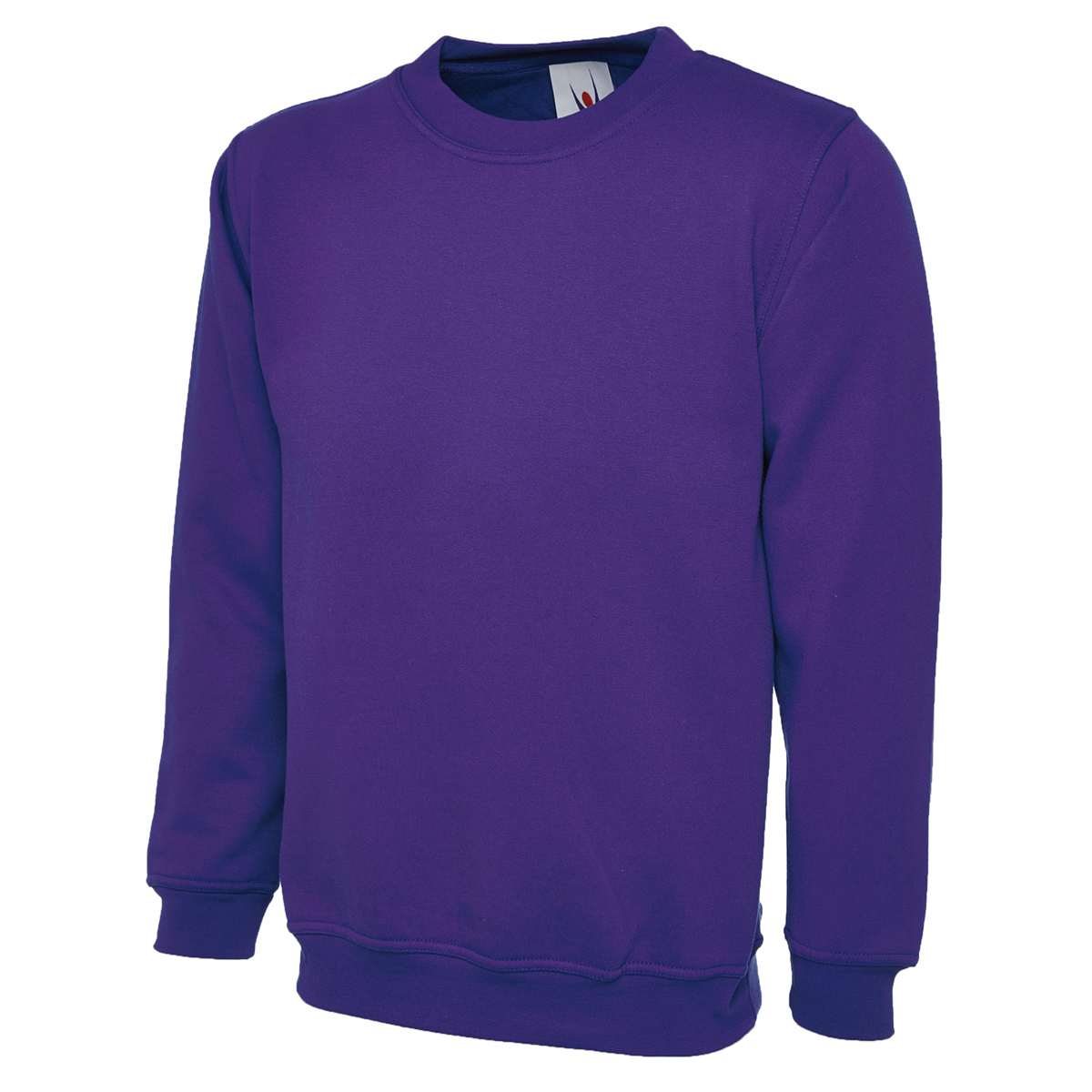 Uc203 300gsm classic sweatshirt - purple - large