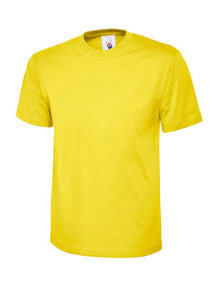 Uc301 180gsm classic t-shirt - yellow - large