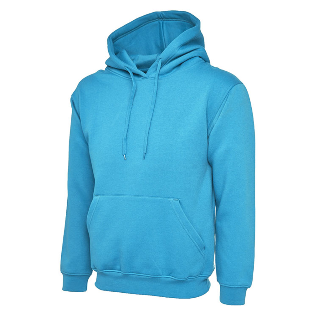 Ideal 365 | Uc502 300gsm classic hooded sweatshirt - sapphire blue - xl
