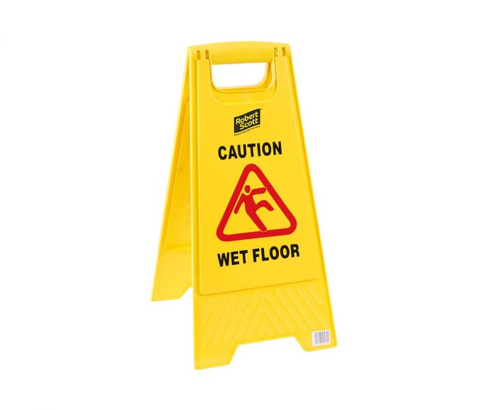 Standard wet floor sign