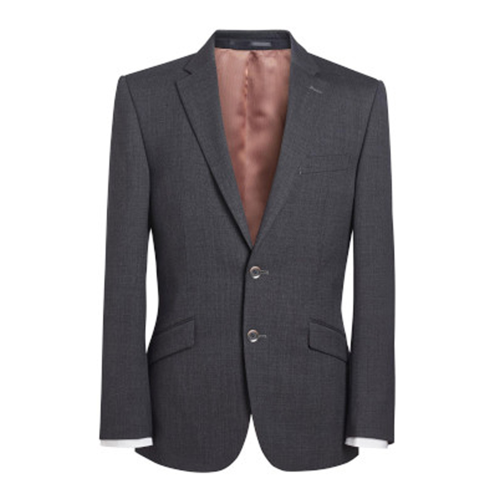 Aldwych tailored fit jacket - mid grey - 46l