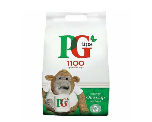 Pg tips one cup pyramid teabags (pack of 1100) 