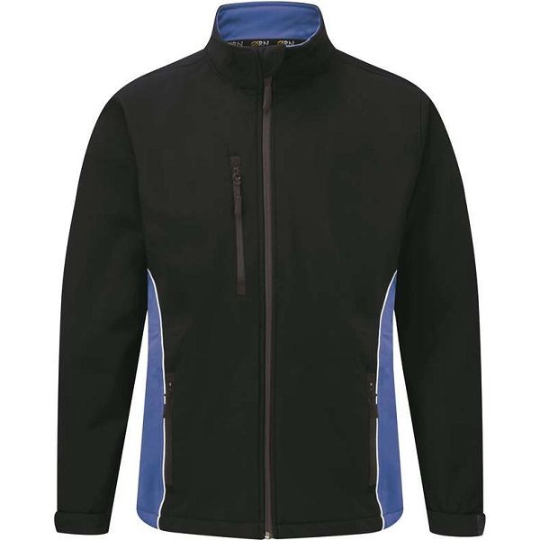 Silverswift softshell jacket - large - navy / royal