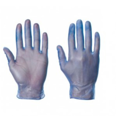 Vinyl powder free gloves