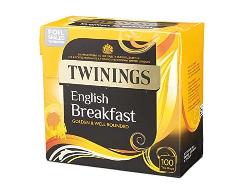 Twinings english breakfast tea (box of 50)